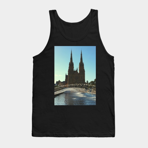 St Mary's Cathedral in Sydney Tank Top by AariciaH